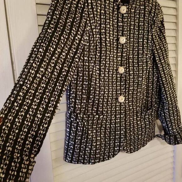 Doncaster Sport Black Cream Jacket 12 - Picture 3 of 7